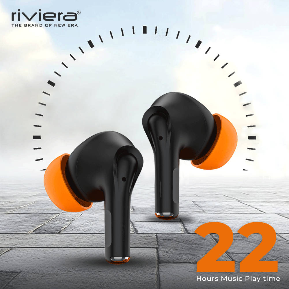 ARROW Wireless Earbuds Bluetooth Version 6, Tap Control in Ear Buds, Ultra Low Latency Headphones, Deep Bass Sound, Standby Time 270H, Built in Mics, Clear Calls Earphones | Black