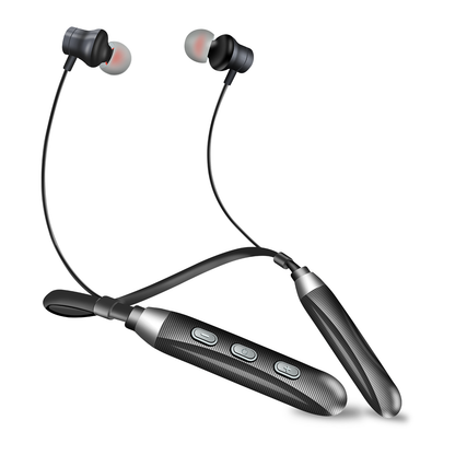 Riviera Newly Launched Ziva in Ear Wireless Neckband, 30 Hrs Audio Playtime Lightweight, 10mm Drivers Headphones, Bluetooth V5.2 Instant Pairing Type C Interface - Grey