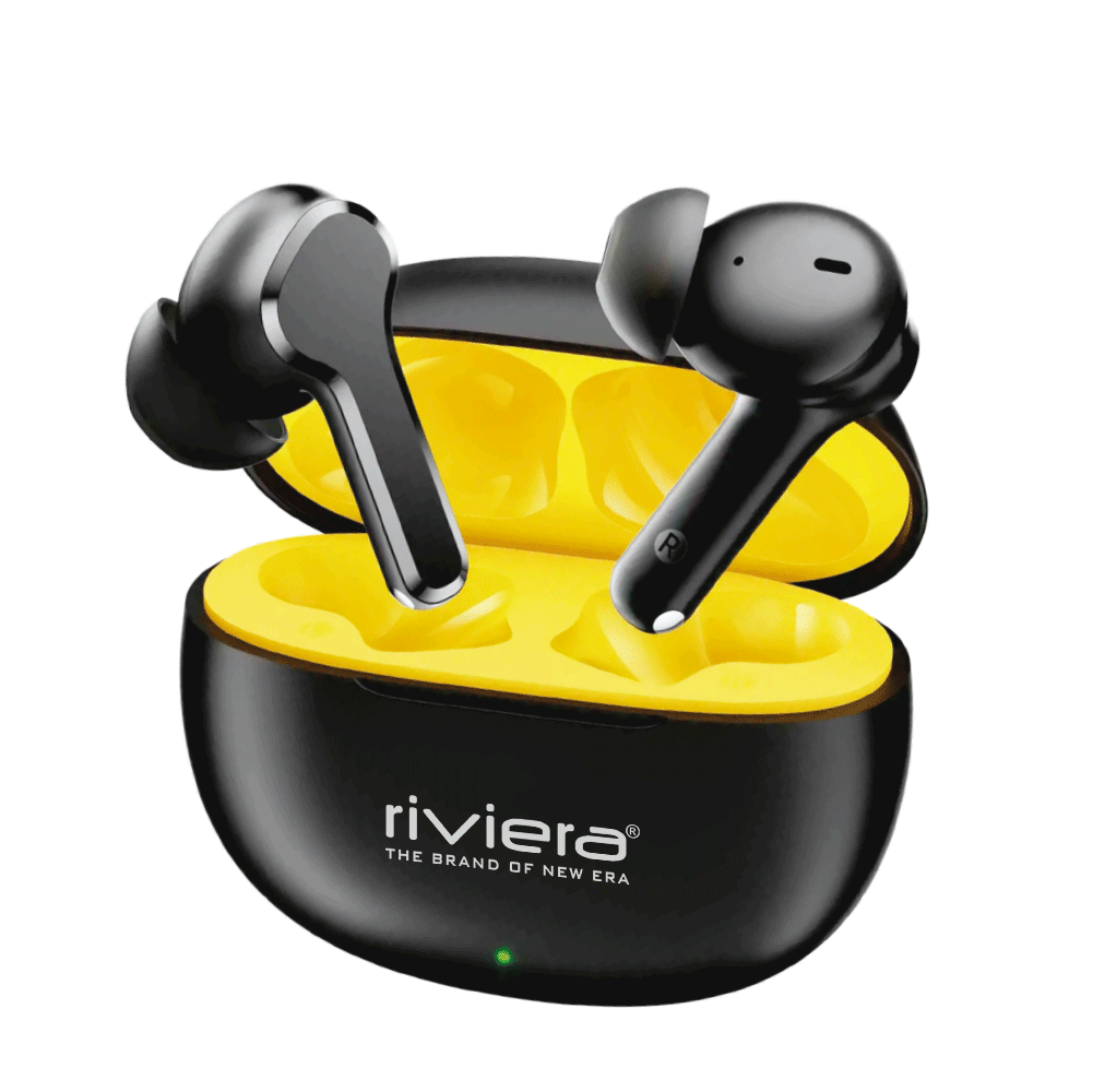 Champion in Ear Earbuds  TWS with Mic, 310 Hours Standby Time, 22 Hours Playtime Bluetooth Earphones, USB Type-C, IPX5 Water Resistant Wireless Headphones -Black