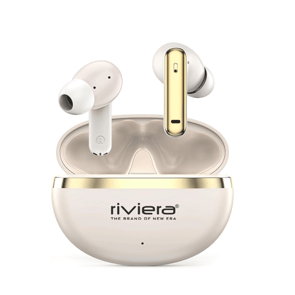 Mercury, 30 Hrs Playtime with 10mm Drivers TWS Earbuds, Low Latancy Gaming Bluetooth V5.3 Rich Bass, Type C Fast Charging in Ear Wireless Buds, Full Touch Control Headphone.