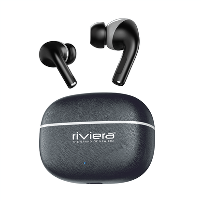 Nova TWS Earphones | Bluetooth 5.3 | 22 Hrs Playtime | Type-C Fast Charging | Black