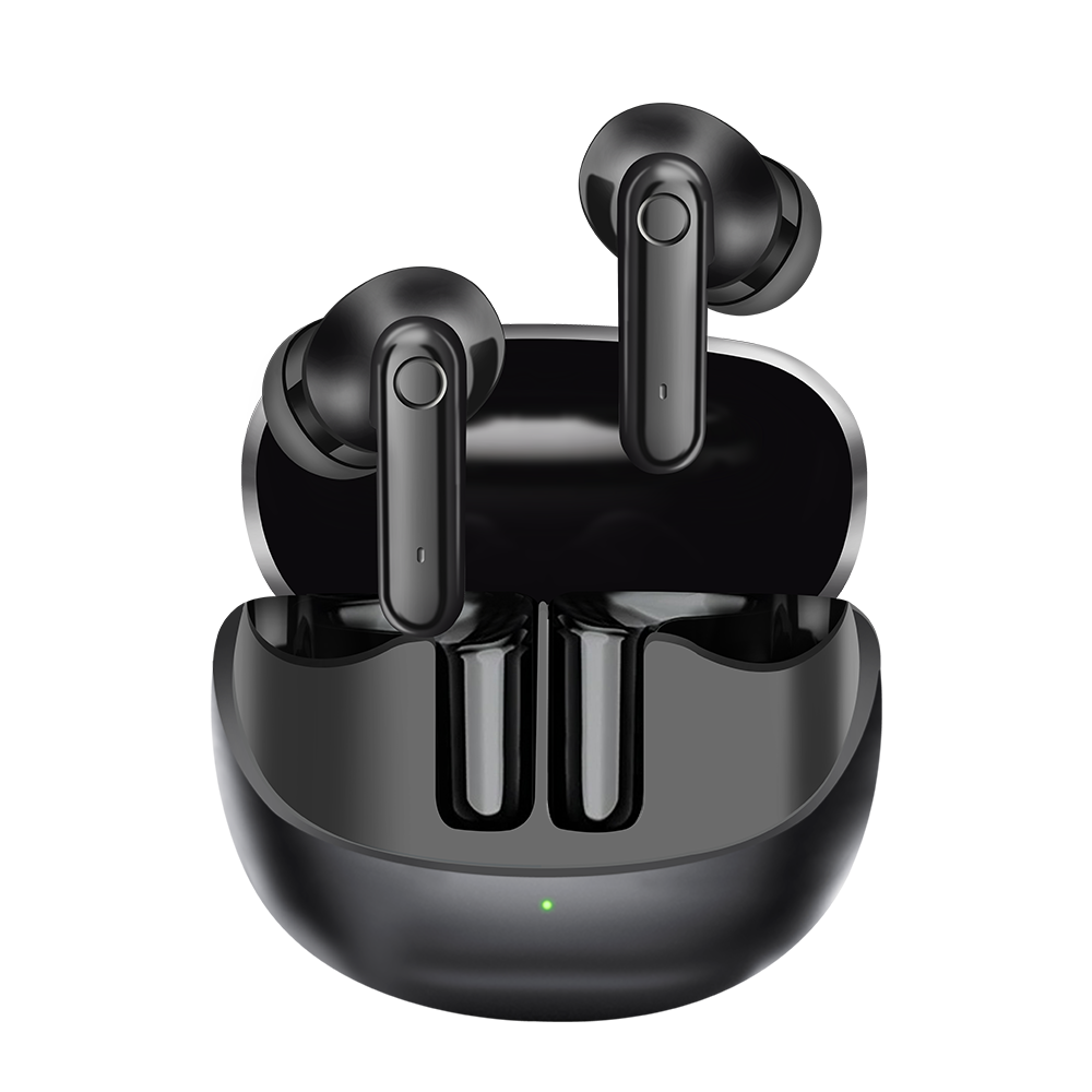 Pulse in Ear TWS Earbuds with Mic, 72Hours Standby Time, 28 Hours Playtime, USB Type-C,10mm Dynamic Drivers, IPX5 Water Resistant Bluetooth Earphones - Black