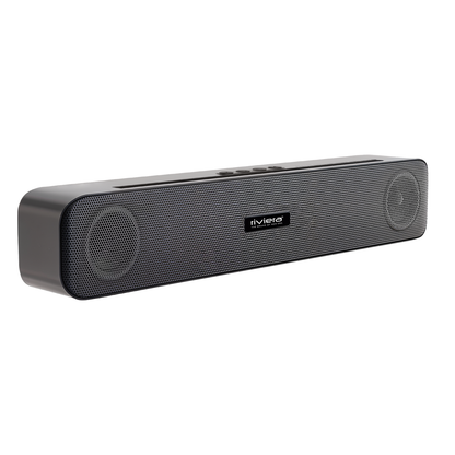 Sun Bar 25W Bluetooth v5.0 Speaker ,Type-C Fast Charging , 4HRS Playtime Feature,Multi-mode Playback(AUX/TF/USB/FM), Wireless Speaker, Portable Speaker( Black)