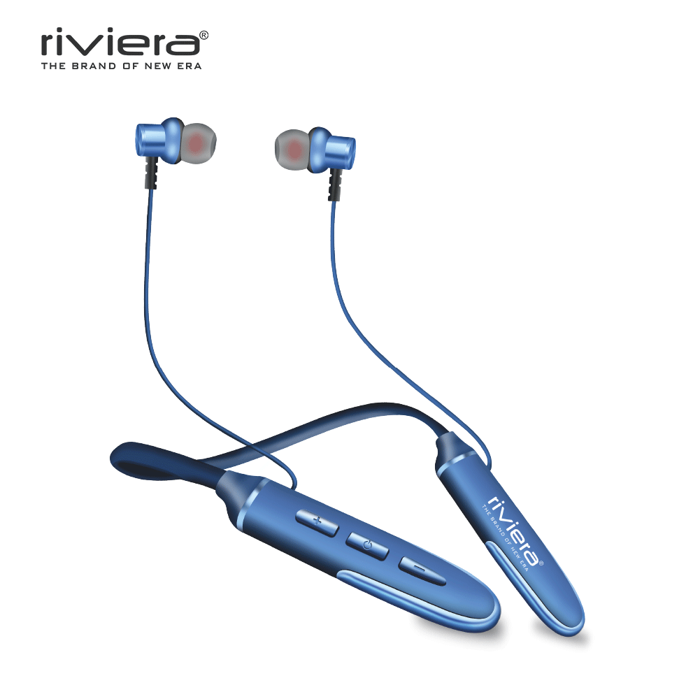 ZACKPOT Bluetooth Neckband – Your Ultimate Audio Win | Blue