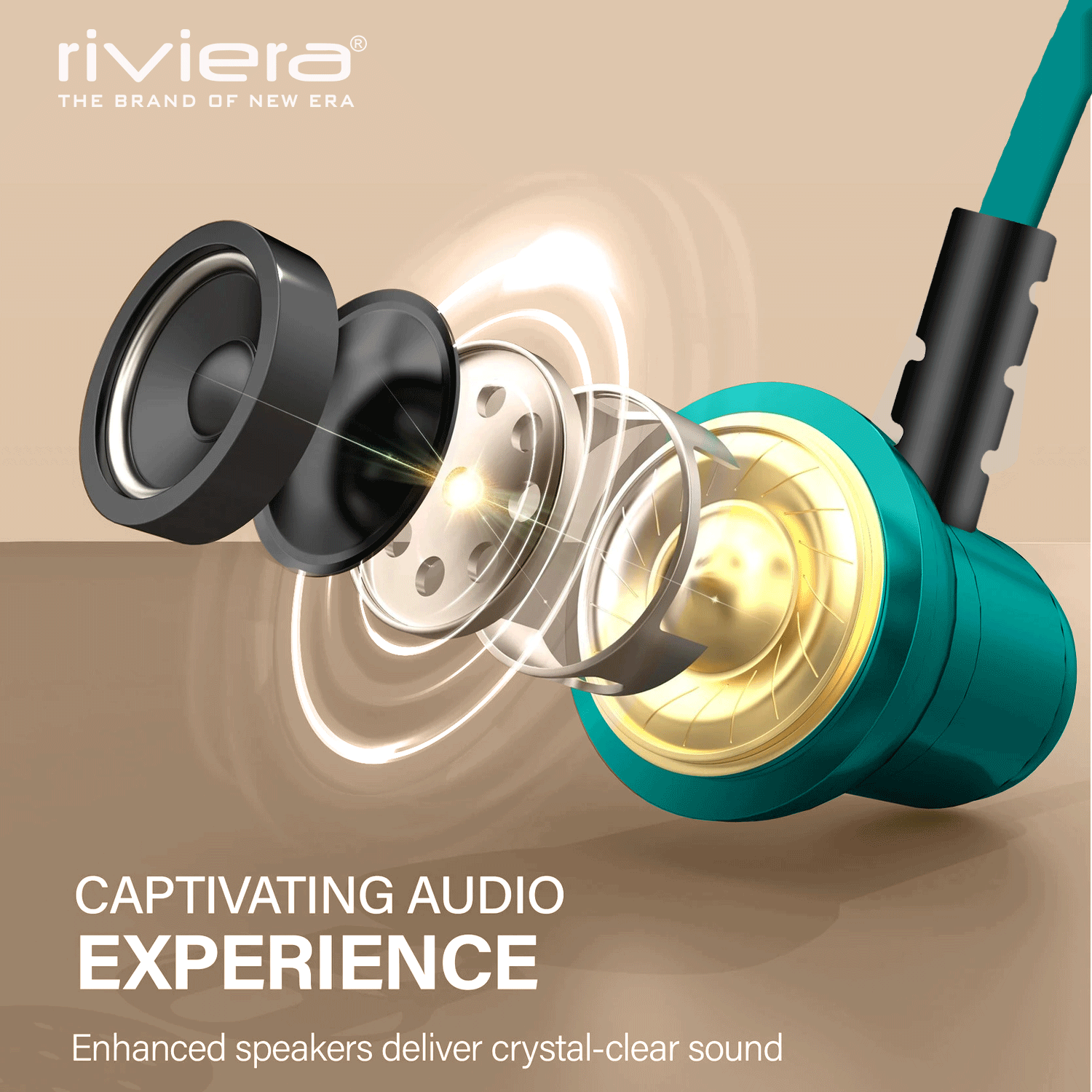 Zadu in Ear Bluetooth Neckband, 55H Music Playtime, Built-in Microphone, Wireless Headset Magnetic Earphones Deep Bass, 500 Hrs standy Time - Green.