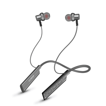 Zimmy Bluetooth Neckband | 50 Hrs Playtime | 480 Hrs Standby |  Bluetooth 5.2 | HD Stereo Sound | Lightweight Neckband Earphones with Mic