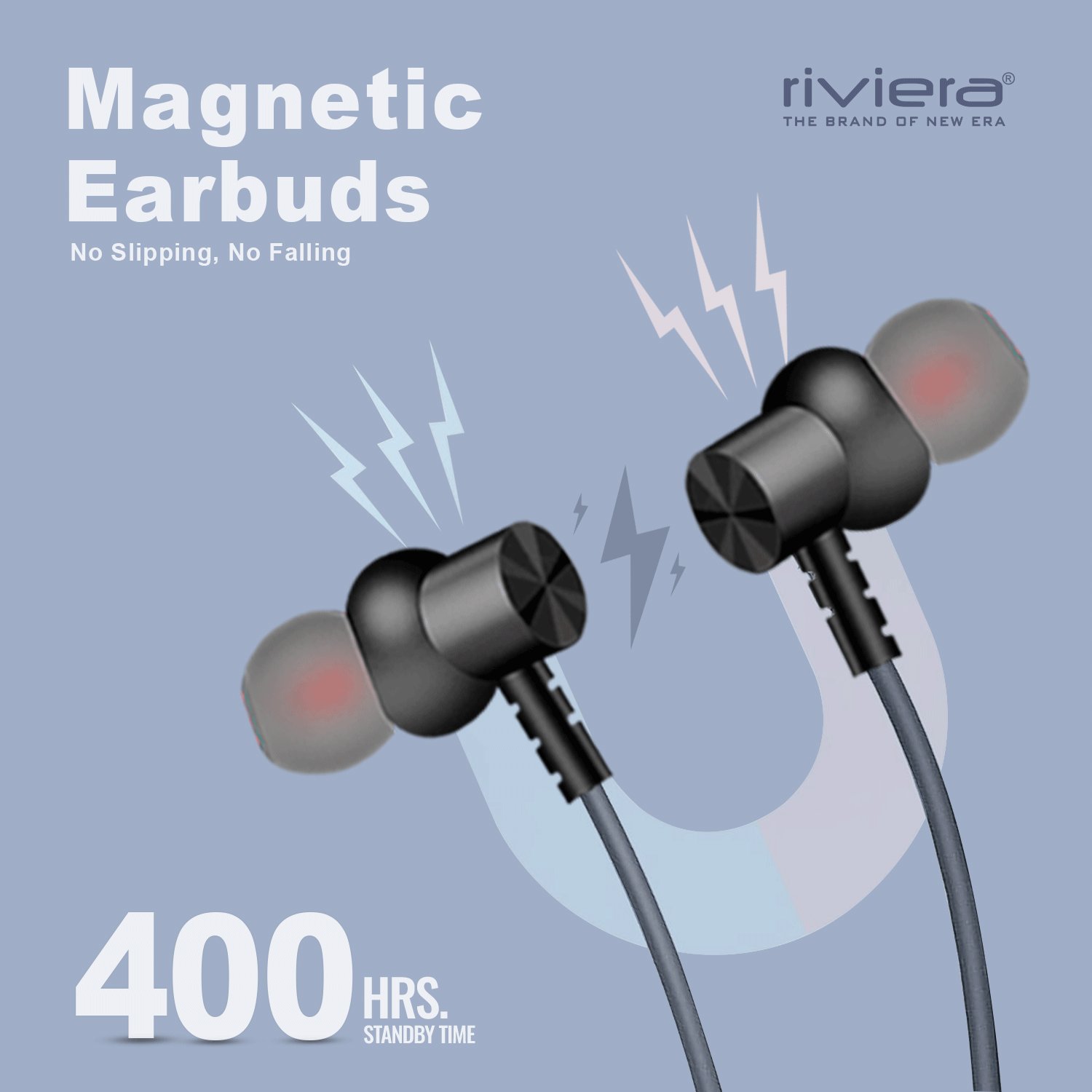 Zubilee Assured Series, Bluetooth V5.2 Neckband with Low Latency, 45 Hrs Playtime, Fast Type C Charging Wireless in Ear Earphones, 10 mm Drivers, Magnetic Earbuds.