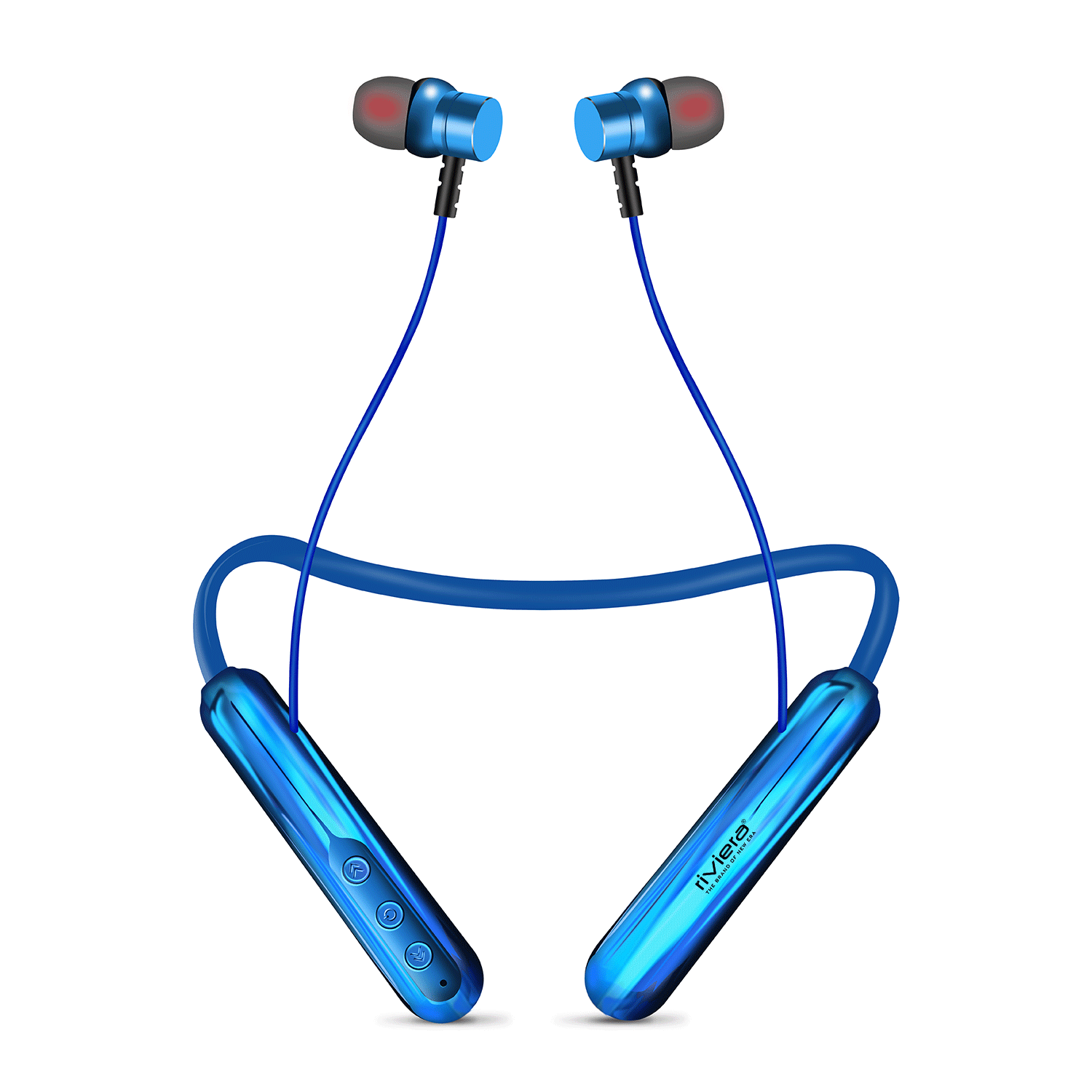 Zugnu Noise Reduction Wireless Neckband Headphones, Bluetooth V5.2 Technology with Mics & Smart Magnetic Earbuds, in-Ear Incredeble Sound 55 Hrs Playtime& 500 Hrs Standby Time.