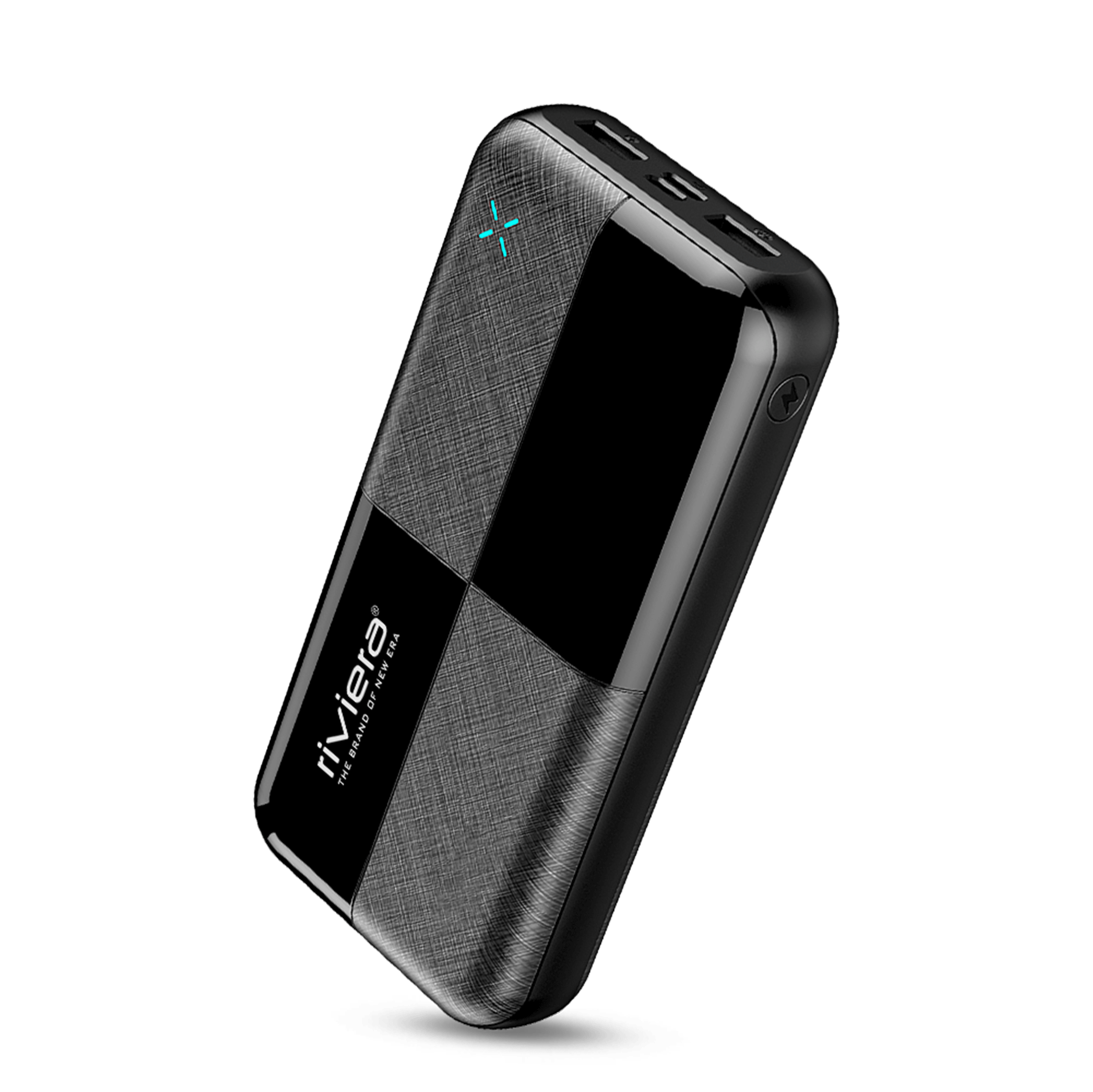 FORCE 20000mAh Power Bank | 22.5W PD Fast Charging | Dual Output | LED Indicator | Black
